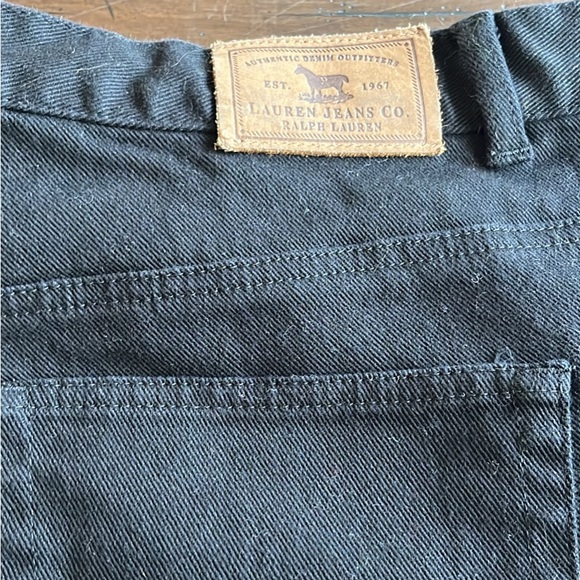 Ralph Lauren Denim - Ralph Lauren Jeans Co. Black Denim Pants
